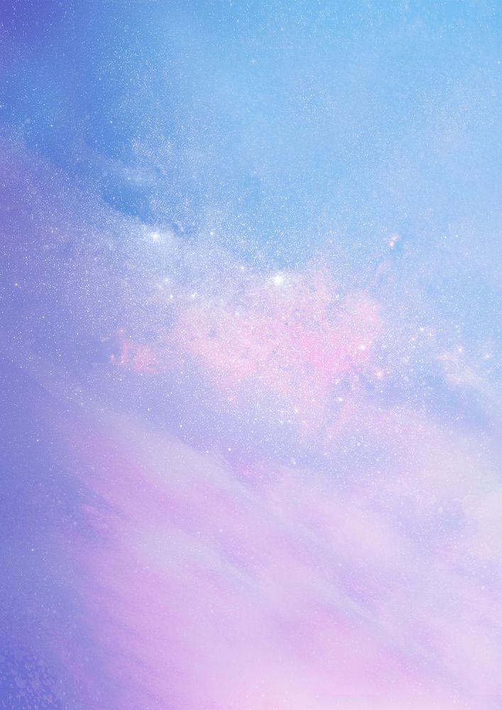 Purple pastel galaxy, aesthetic background