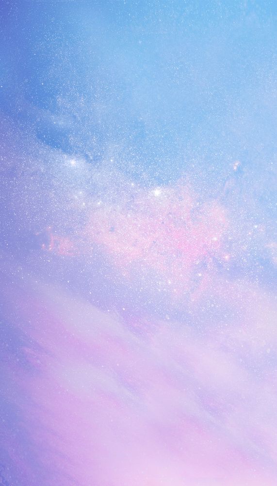 Aesthetic pastel galaxy iPhone wallpaper