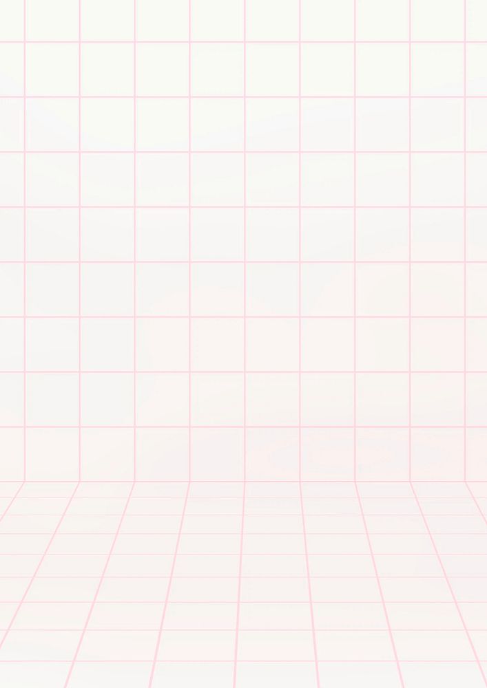 Pink grid patterned background