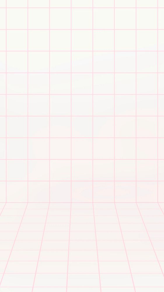 Pink grid iPhone wallpaper background