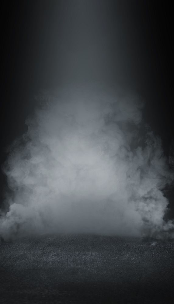 White smoke, black mobile wallpaper