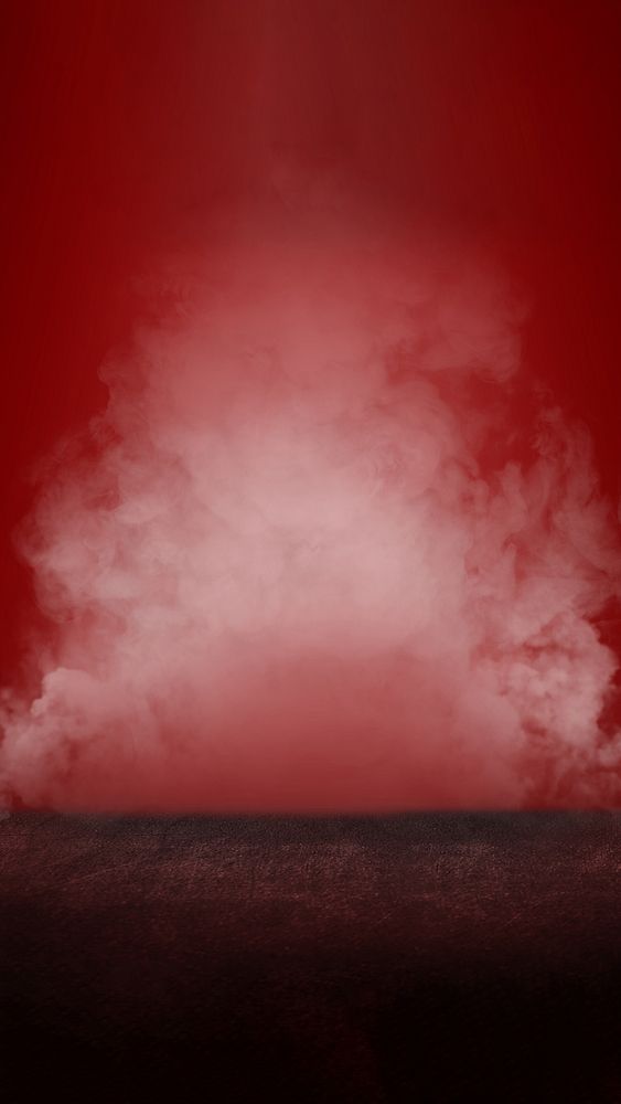 Red smoke phone wallpaper