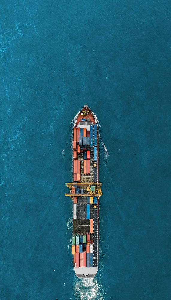 Sea freight mobile wallpaper