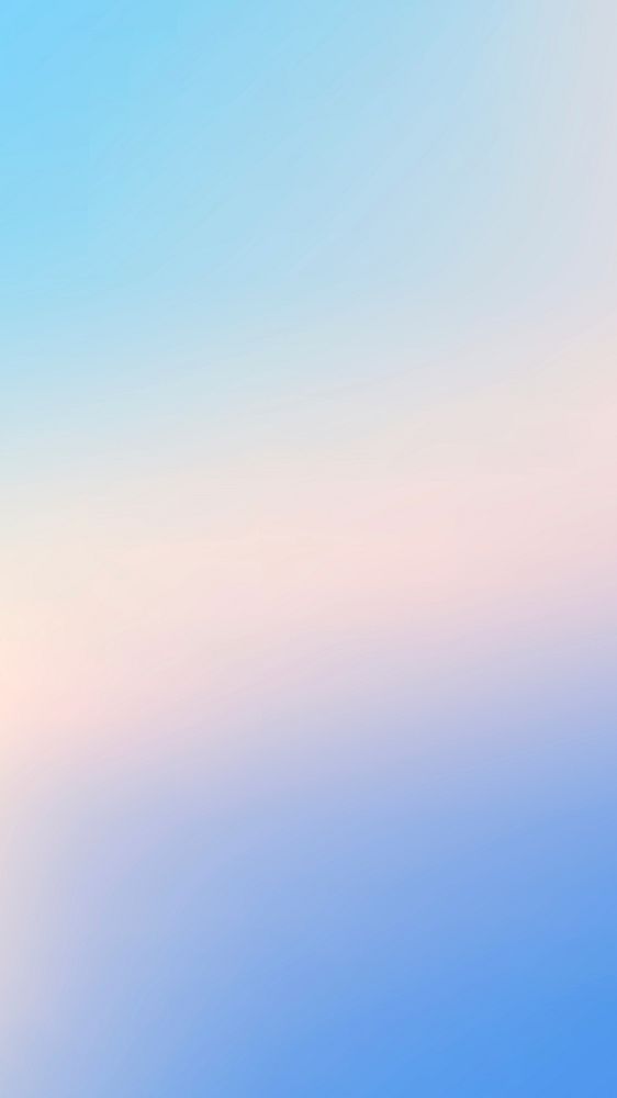 Iridescence gradient blue iPhone wallpaper