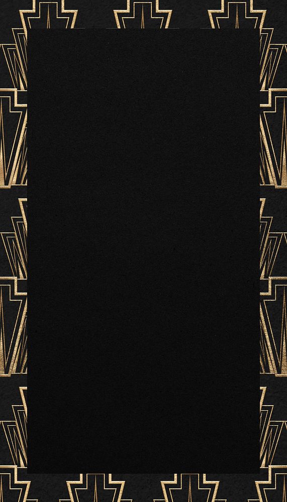 Art deco diamond frame iPhone wallpaper, vintage pattern