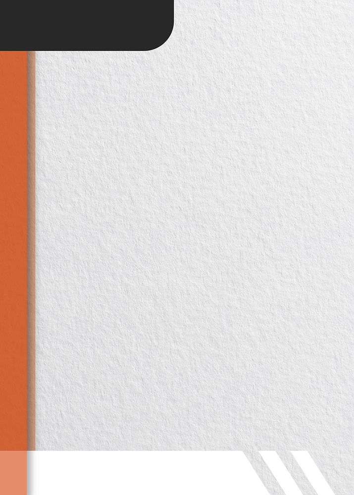 Orange & white modern business background