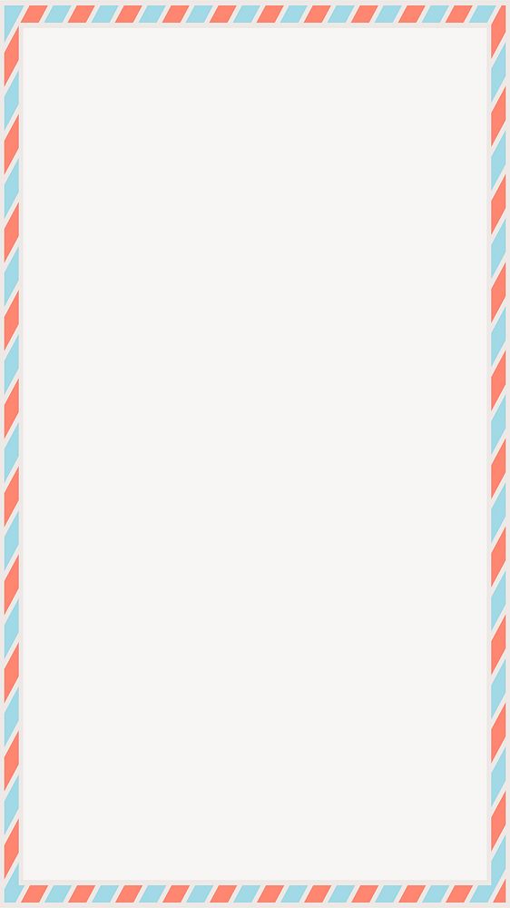 Colorful postal striped mobile wallpaper vector