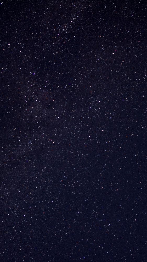 Night starry sky iPhone wallpaper