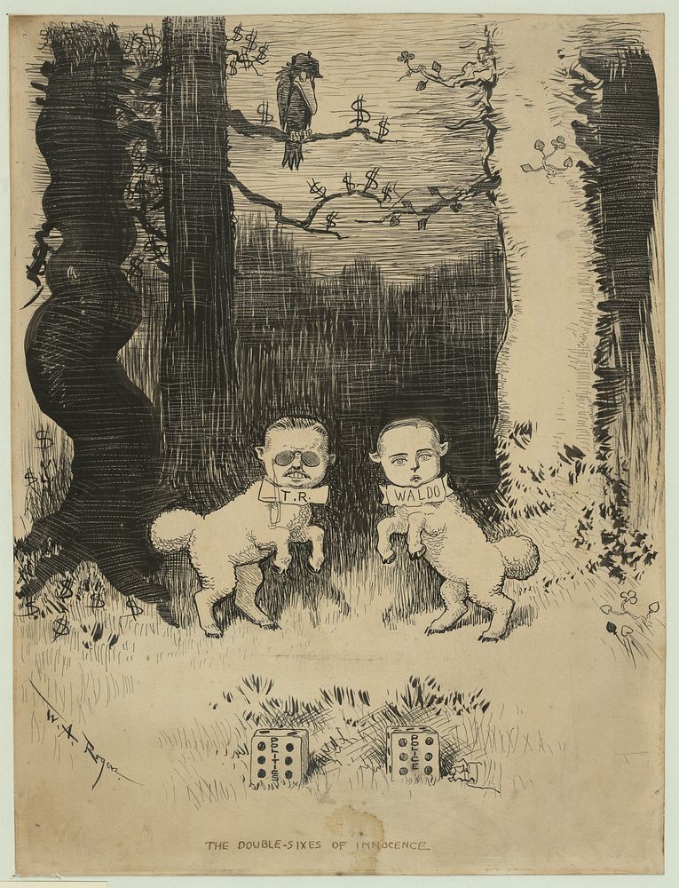 The double sixes of innocence (1912) by W A Rogers and W A  William Allen Rogers
