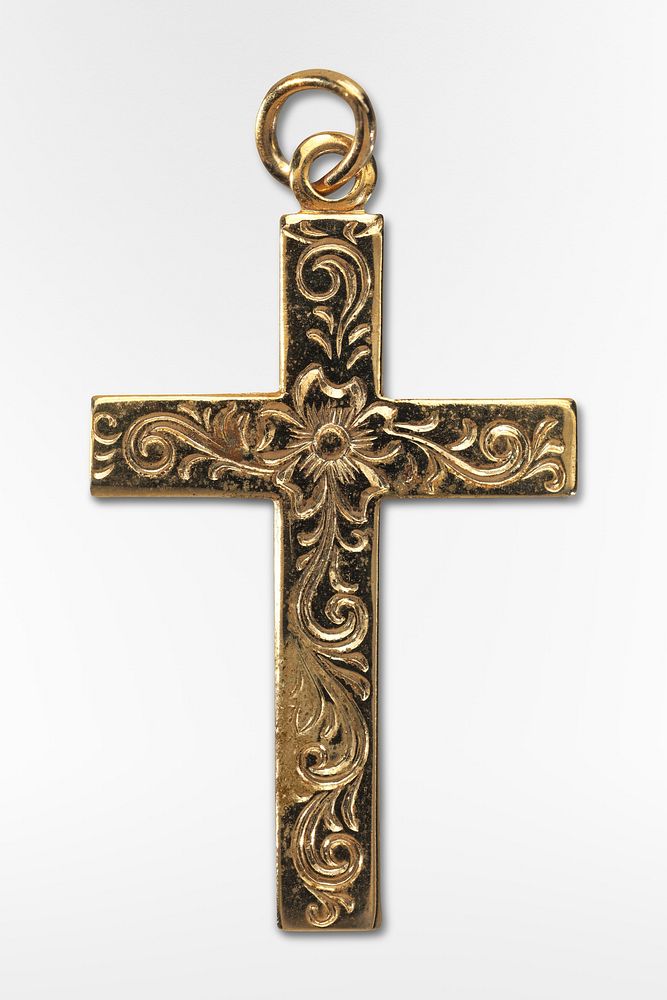 Cross pendant (1863-1954) by Mary Church Terrell. Original public domain image from The Smithsonian Institution. Digitally…