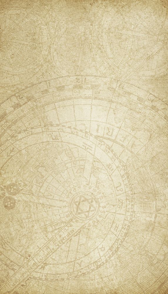 Vintage world map mobile wallpaper. Remixed by rawpixel.