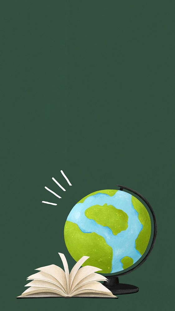 Study abroad green iPhone wallpaper