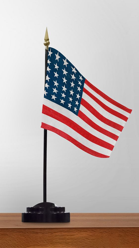 American flag stand iPhone wallpaper