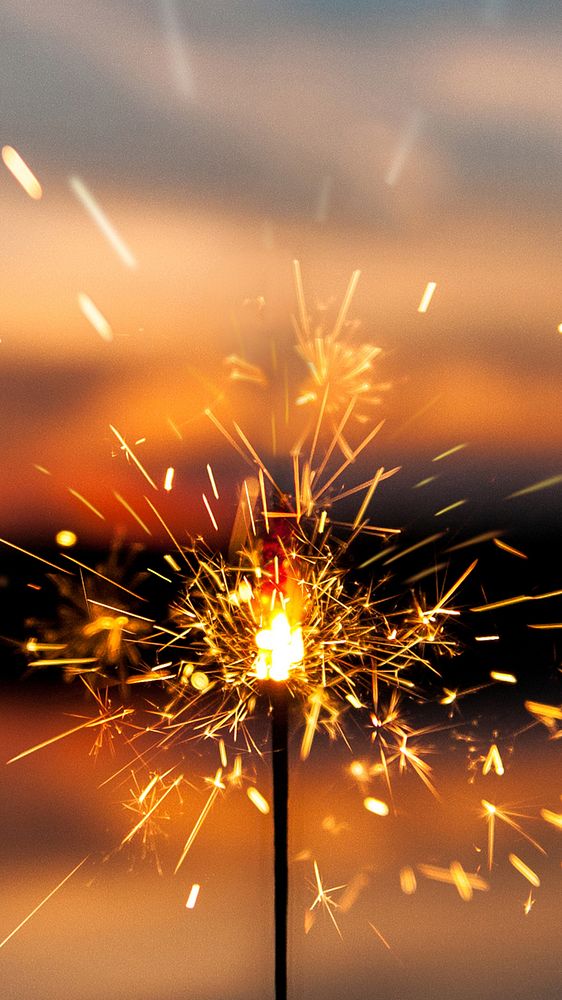 Celebration firecrackers iPhone wallpaper