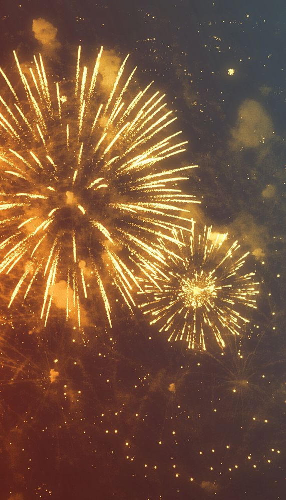 Celebration fireworks iPhone wallpaper, New Year aesthetic
