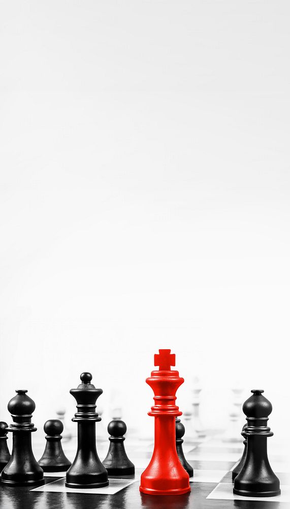 Aesthetic chess board iPhone wallpaper