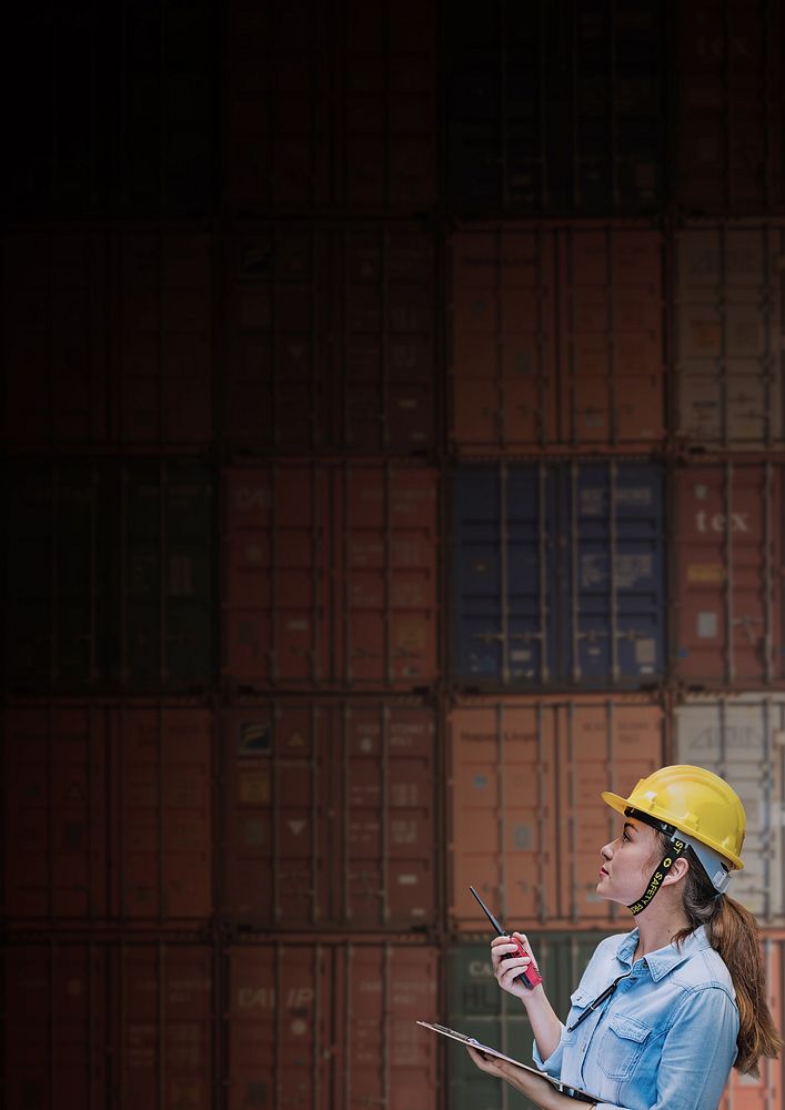 Dock worker, logistics background