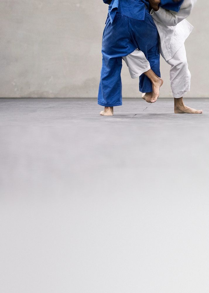 Judo Japanese sport background