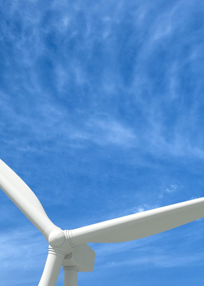 Wind turbine background