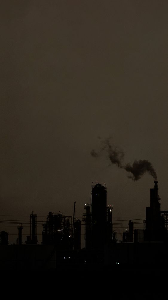 Air pollution phone wallpaper