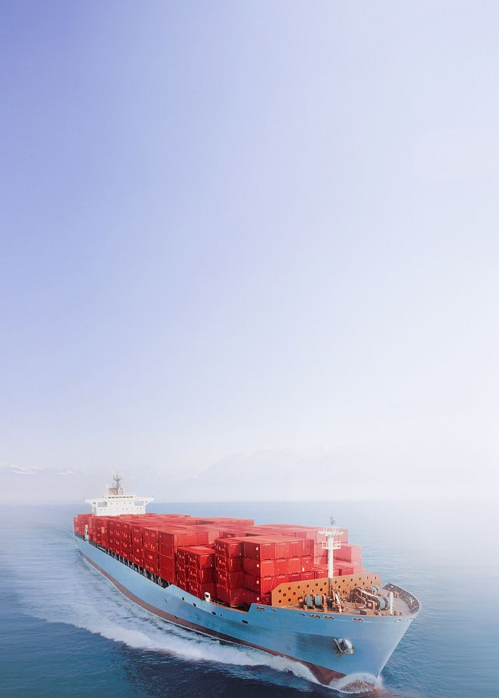 Sea freight background