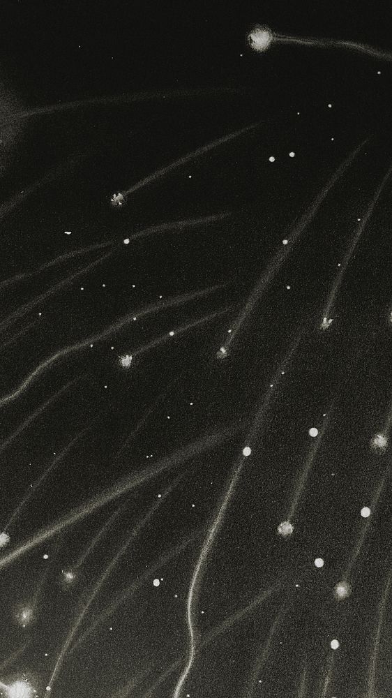 Aesthetic shooting stars iPhone wallpaper