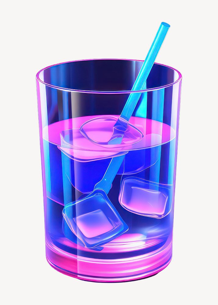 Glass refreshment drinkware tableware. AI generated Image by rawpixel.