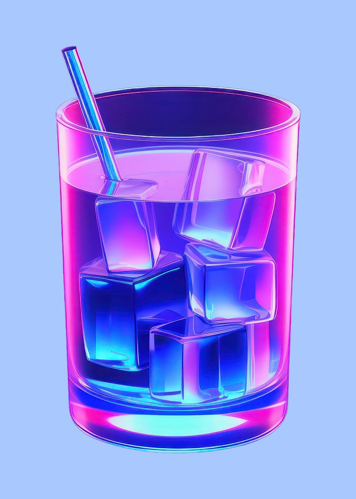 Glass refreshment nightlife freshness. AI generated Image by rawpixel.