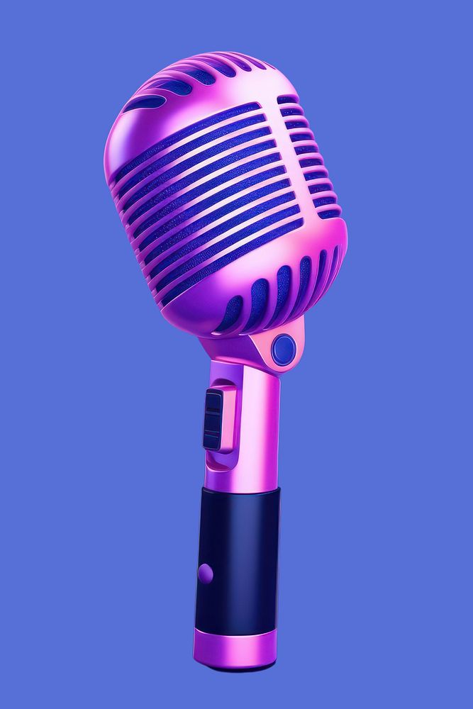 Microphone performance technology equipment. AI generated Image by rawpixel.