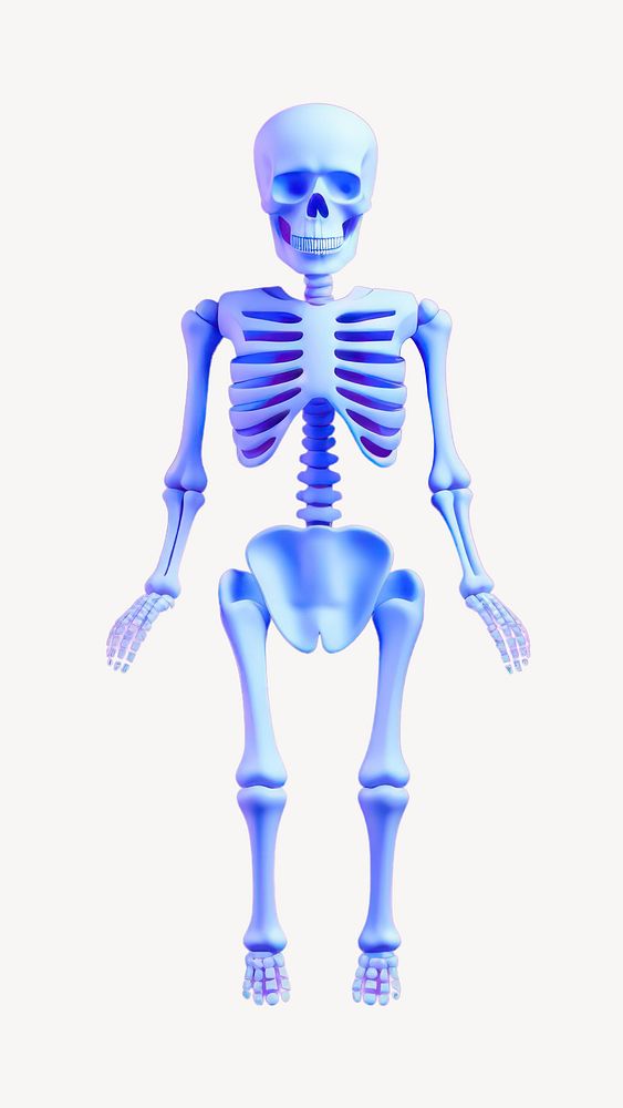 Fracture skeleton illness biology. AI generated Image by rawpixel.