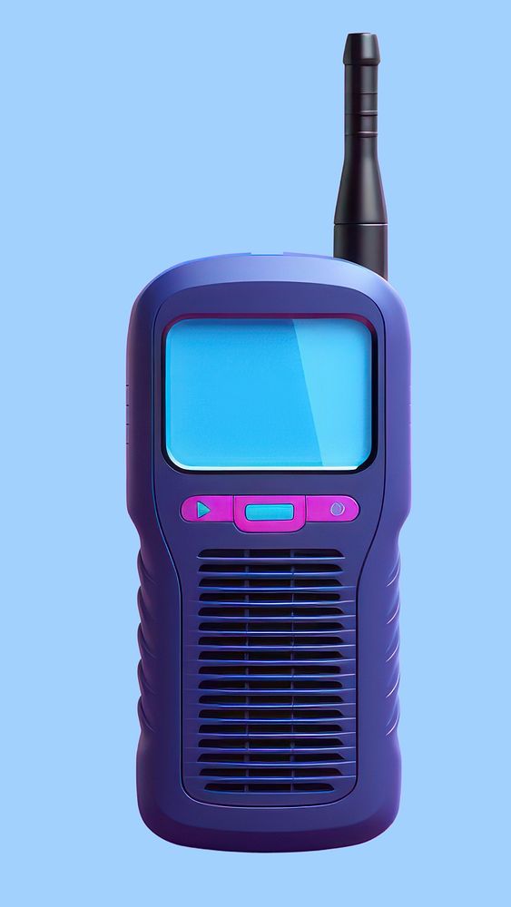 Radio electronics microphone technology. AI generated Image by rawpixel.