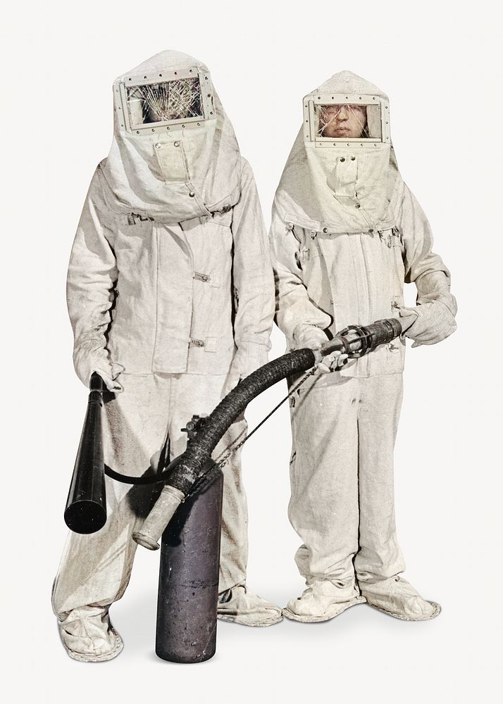 Astronaut uniformed men isolated image