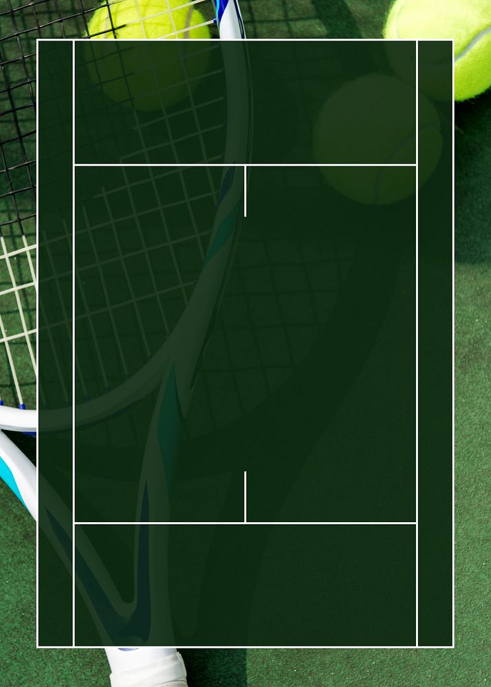 Tennis court background design
