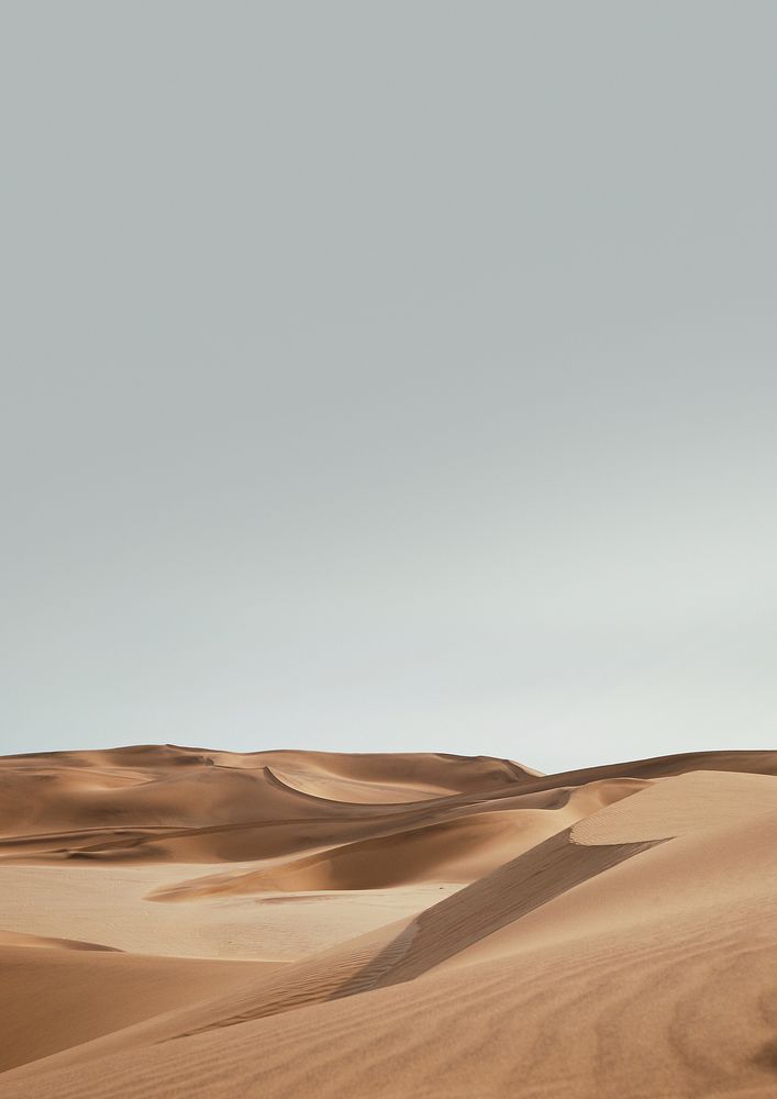 Aesthetic desert background design