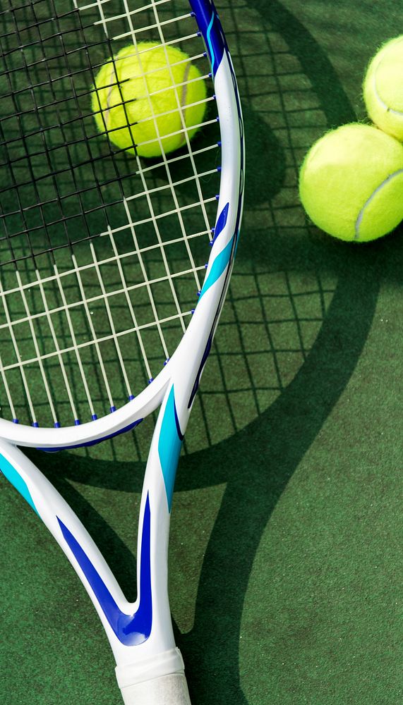 Tennis court iPhone wallpaper background