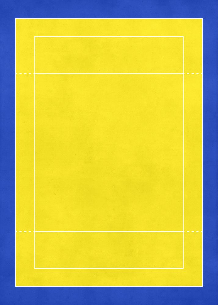 Yellow sport court background design