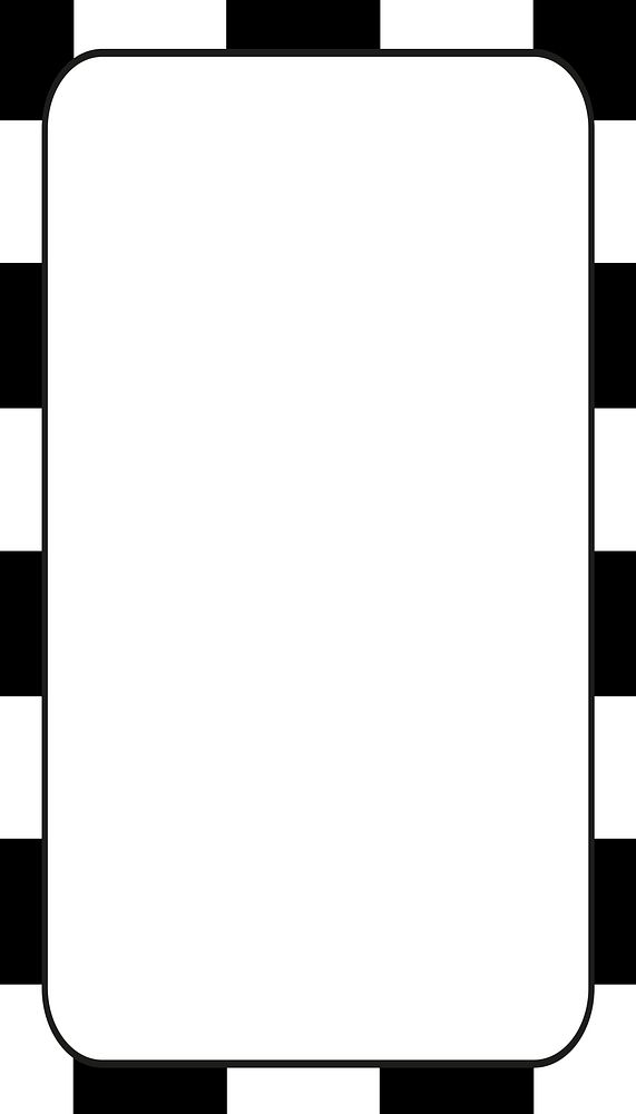 Retro checkered pattern mobile wallpaper