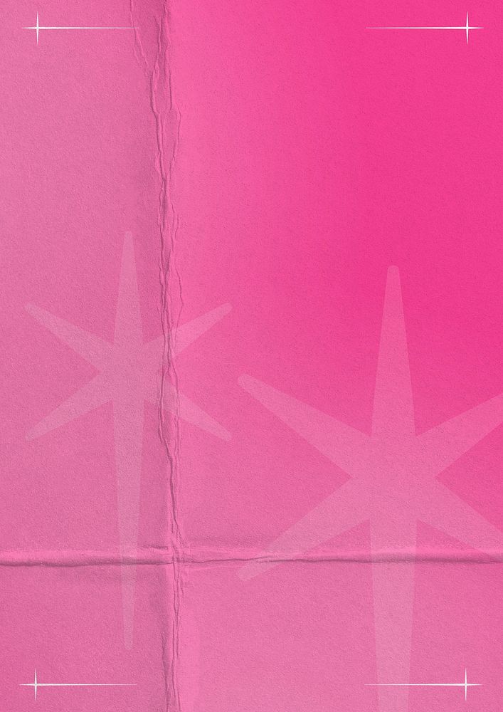 Pink star background design