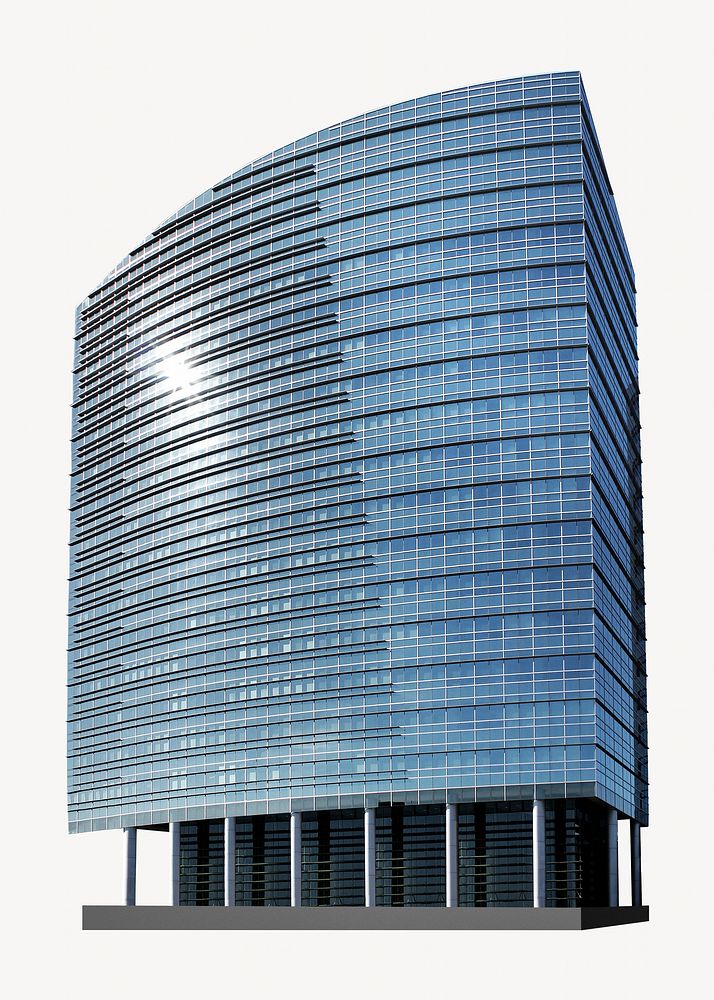 Futuristic modern building