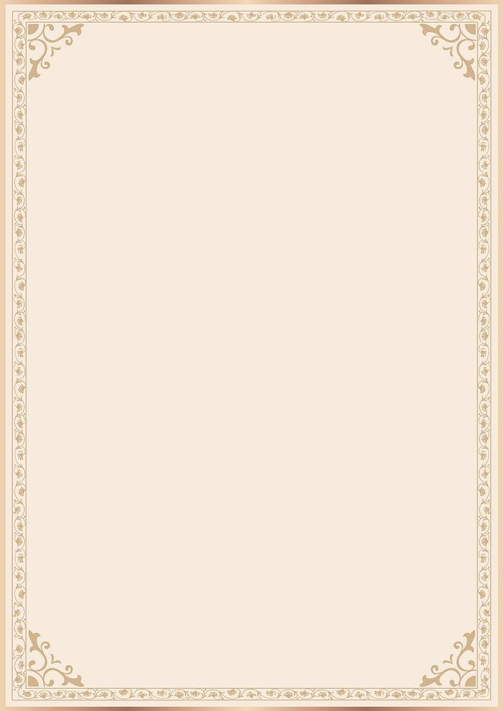 Vintage ornamental frame background design