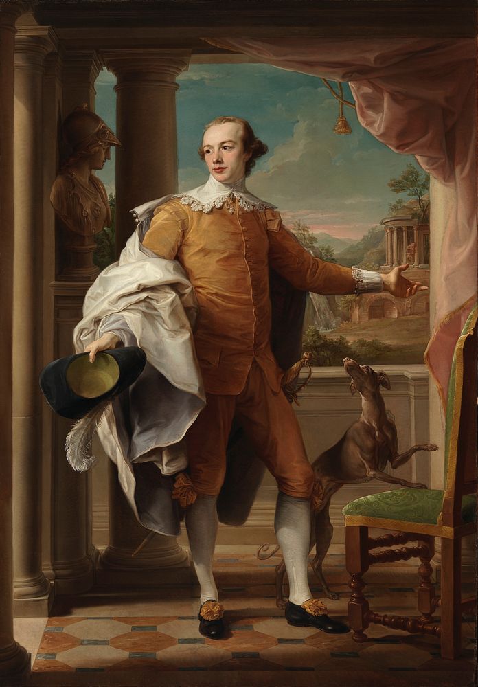 Portrait of Sir Wyndham Knatchbull-Wyndham by Pompeo Batoni