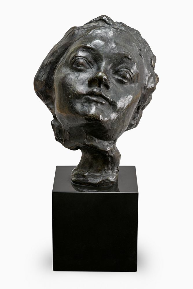 Head of a Girl by Auguste Rodin