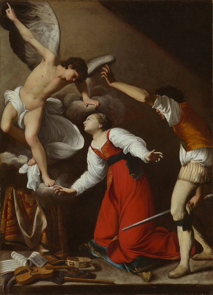 The Martyrdom of St. Cecilia by Carlo Saraceni