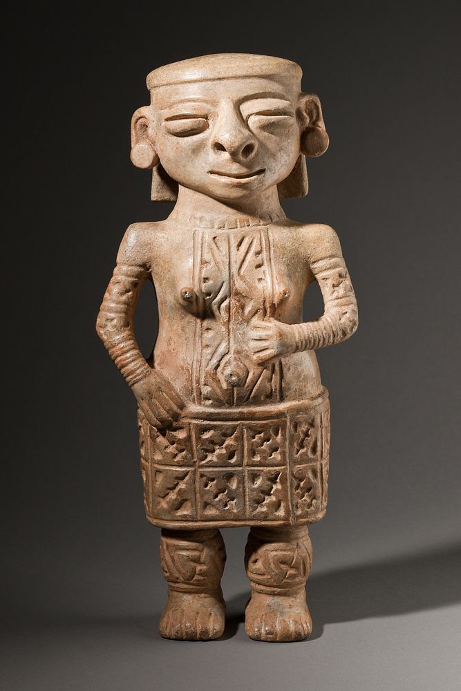 Standing Female Figure with Earspools