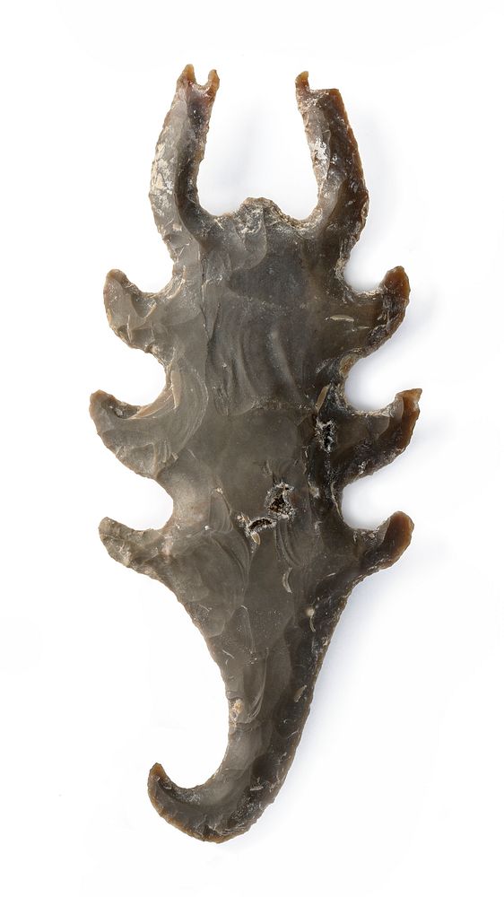 Eccentric Flint in the Form of a Scorpion