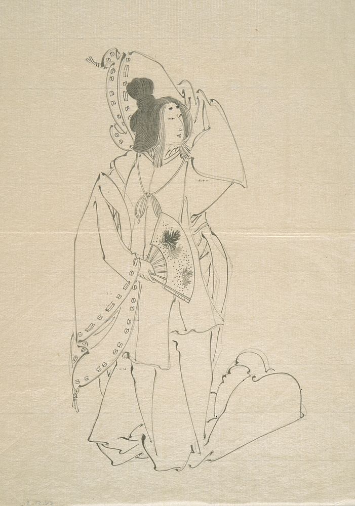 Shirabyoshi Dancer by Tsukioka Yoshitoshi