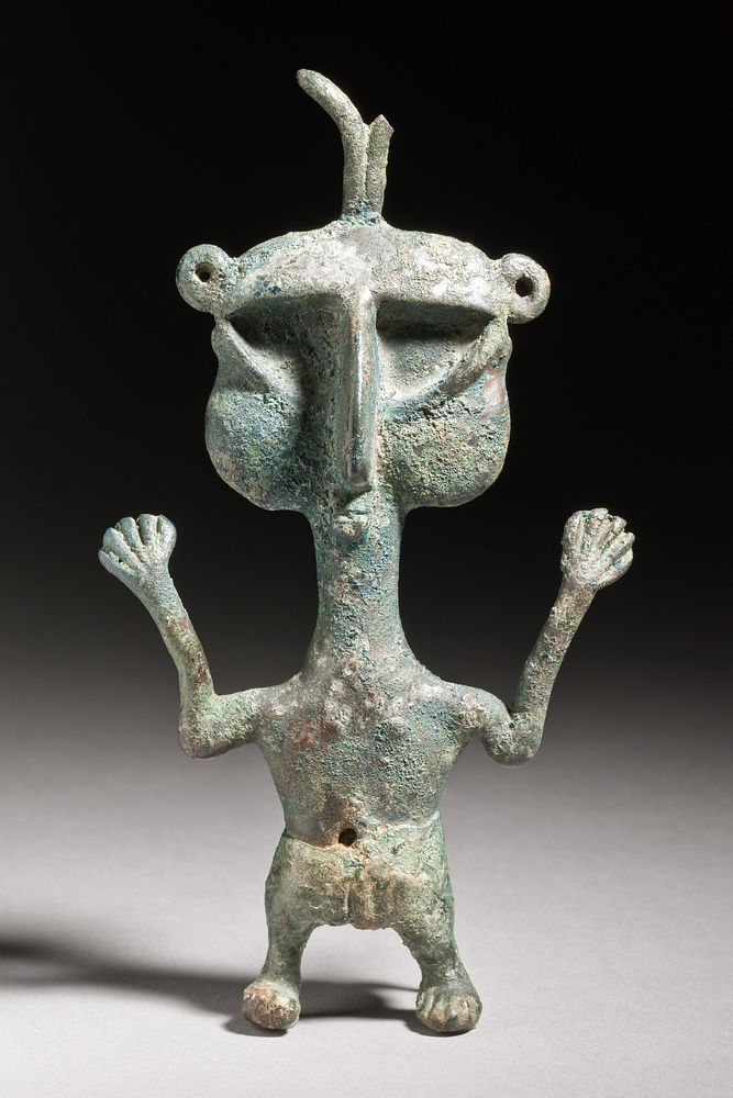 Horned Female Figure