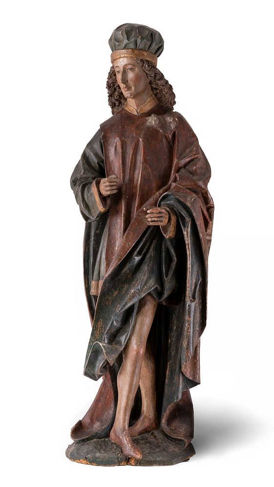 Male Saint (Cosmas or Damian [?]) by Circle of Erasmus Grasser