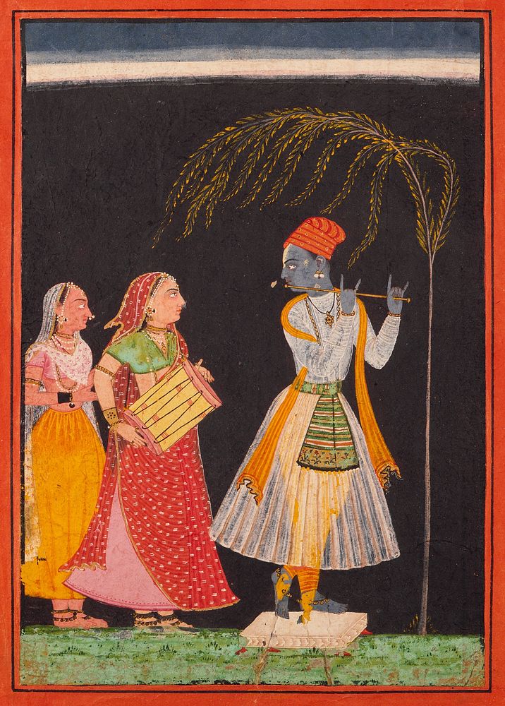 Lahula Ragaputra, Son of Dipak Raga, Folio from a Ragamala (Garland of Melodies)