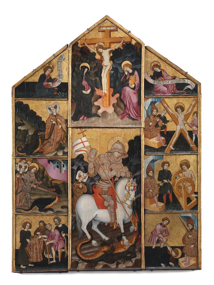Triptych with Scenes from the Life of St. George by Aragon